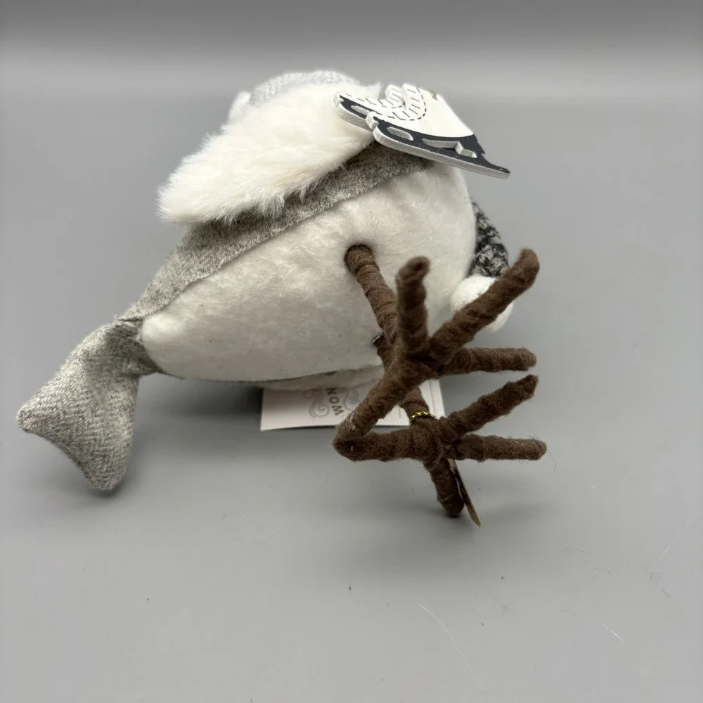 NEW Target Wondershop 2021 Featherly Friends Holiday Bird RIME w/Name Date Plate
